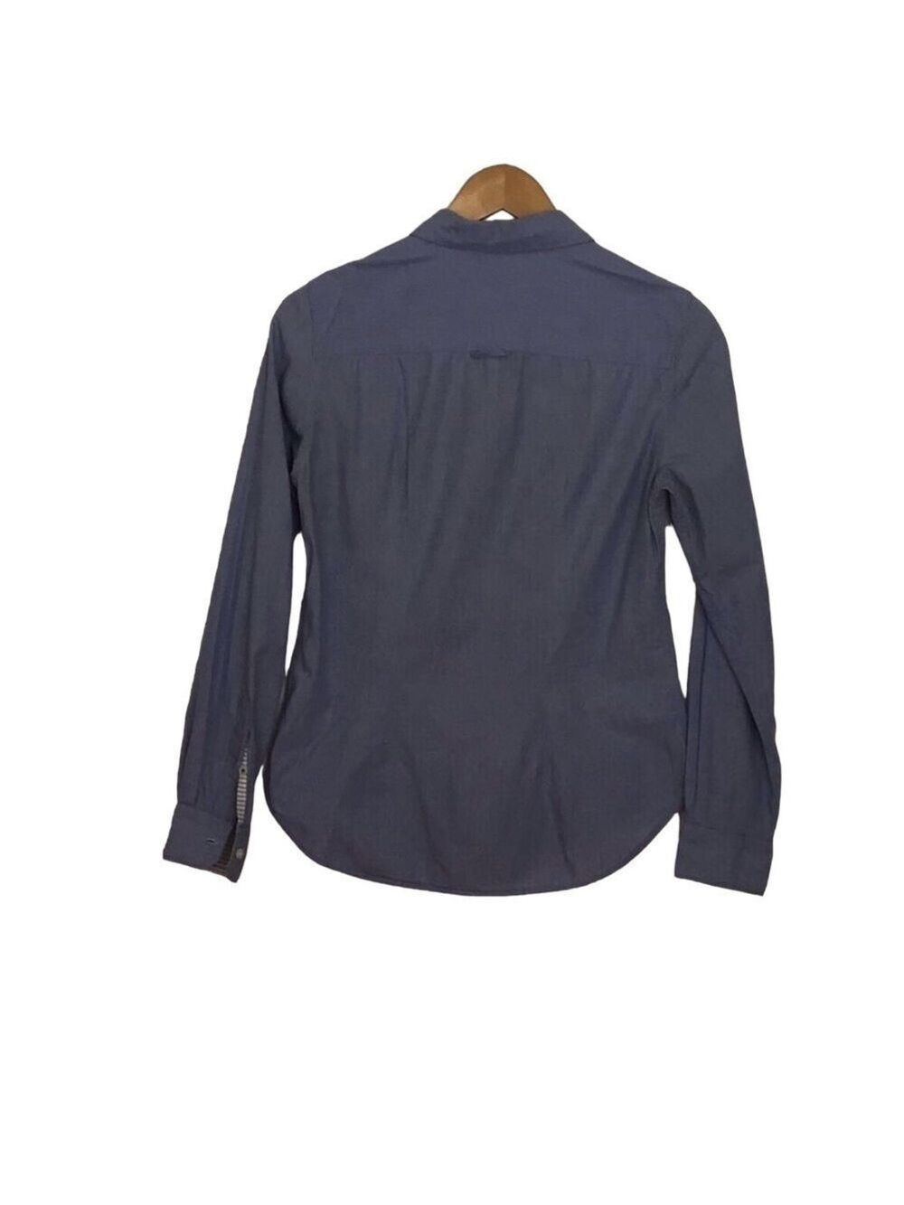 L.o.g.g. Label pf graded goods from H&M southwestern style blouse blue denim - Picture 7 of 13